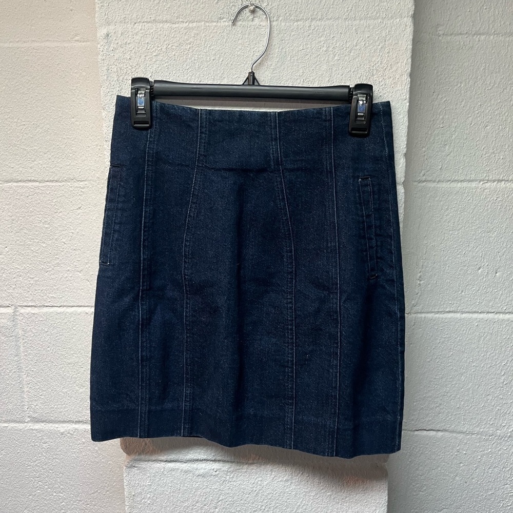 ASOS Denim Skirt in Dark Blue. Size 6 - Picture 1 of 5